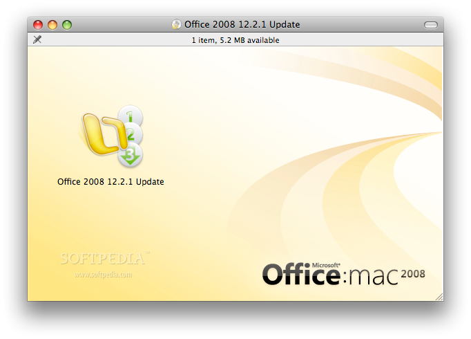 office for mac 2008 install